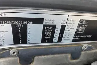 Scania P320 6X2*4, 235 kW, дизель, автомат