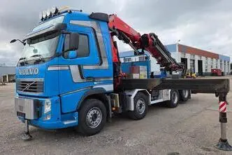 Volvo FH540 8X2 FASSI F660 + Jib, 405 kW, diesel, automatic