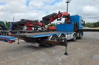 Volvo FH540 8X2 FASSI F660 + Jib, 405 kW, diesel, automatic