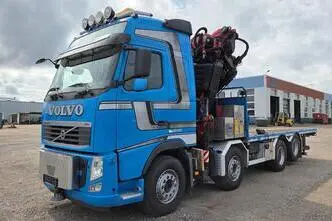 Volvo FH540 8X2 FASSI F660 + Jib, 405 kW, diesel, automatic