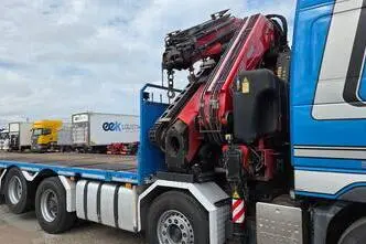 Volvo FH540 8X2 FASSI F660 + Jib, 405 kW, diesel, automatic
