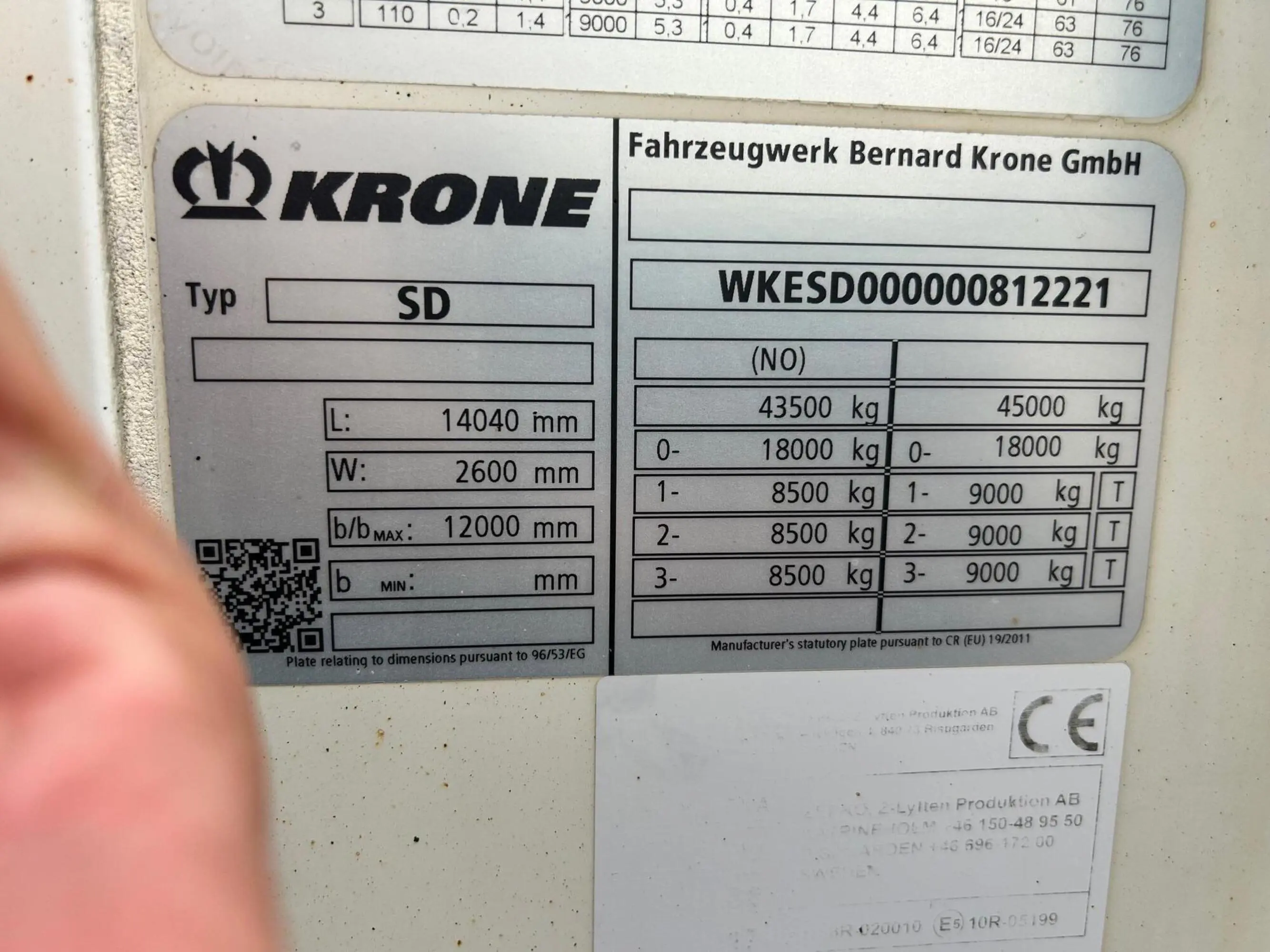 Krone SD