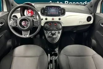 Fiat 500, 1.0, 51 kW, hübriid, manuaal, esivedu