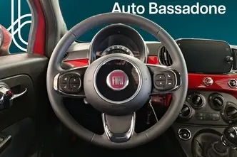 Fiat 500, 1.0, 51 kW, hübriid, manuaal, esivedu