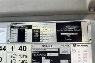 Scania K, 235 kW, diisel, automaat
