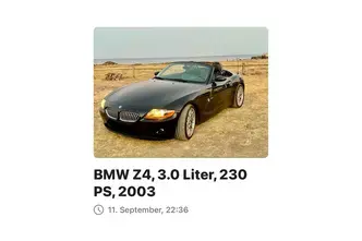 BMW Z4, 3.0, 190 kW, bensiin, automaat, tagavedu