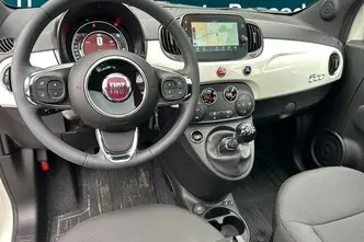 Fiat 500, 1.0, 51 kW, hübriid, manuaal, esivedu