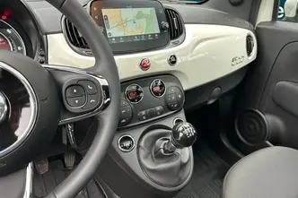 Fiat 500, 1.0, 51 kW, hübriid, manuaal, esivedu