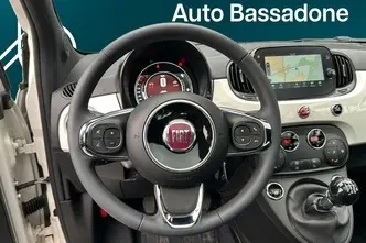 Fiat 500, 1.0, 51 kW, hübriid, manuaal, esivedu