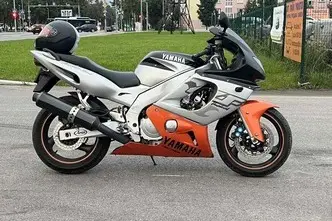 Yamaha YZF 600R, 0.6, 71 kW, bensiin, manuaal, esivedu