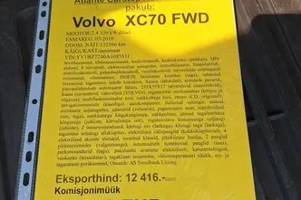 Volvo XC70, 2.4, 129 kW, дизель, автомат, передний привод
