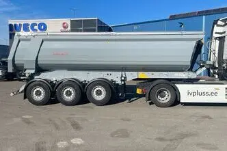 Schwarzmüller K-serie 27m3 Hardox sadulatapp 18 t 6140kg