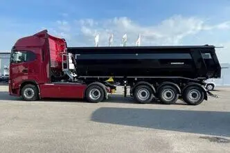 Schwarzmüller K-serie 27m3 Hardox sadulatapp 18 t 6140kg