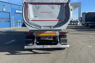 Schwarzmüller K-serie, 27m3, 6200kg, 18 t sadulatapp, bensiin+cng