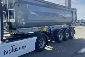 Schwarzmüller K-serie, 27m3, 6200kg, 18 t sadulatapp, bensiin+cng