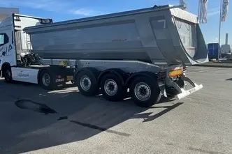 Schwarzmüller K-serie, 27m3, 6200kg, 18 t sadulatapp, bensiin+cng