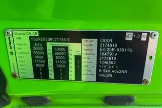 Scania R540, 397 kW, diisel, automaat