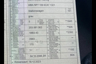 BMW 530, 3.0, 170 kW, diisel, automaat, nelikvedu