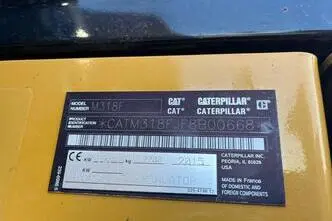 Caterpillar M 318 F, 129 kW, diesel