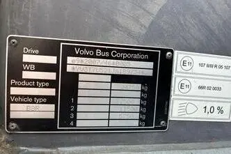 Volvo B8R 9700 H 6x2*4, 240 kW, diesel, automatic