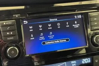 Nissan Qashqai, 1.3, 117 kW, bensiin+lpg, automaat, esivedu