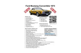 Ford Mustang, 5.8, 132 kW, bensiin, automaat, tagavedu