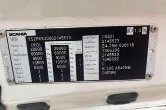 Scania R, 368 kW, diesel, automatic