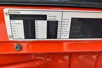 Scania R480, 353 kW, diisel, automaat