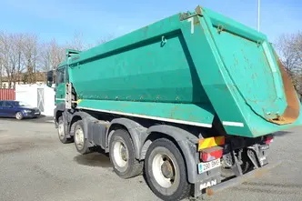 MAN TGS 35.360 8X4 BB, 10.5, 265 kW, diisel, manuaal, nelikvedu