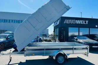 Tiki Treiler Keevis 350-LH 3.5x1.5 Plastkaanega kastihaagis