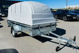 Tiki Treiler Keevis 350-LH 3.5x1.5 Plastkaanega kastihaagis