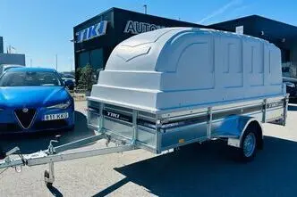 Tiki Treiler Keevis 350-LH 3.5x1.5 Plastkaanega kastihaagis