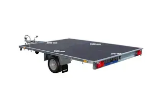 Tiki Treiler Platvormhaagis 3.5x2.08