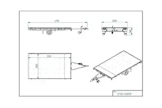 Tiki Treiler Platvormhaagis 3.5x2.08