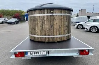 Tiki Treiler Platvormhaagis 3x2.08 tünnisauna haagis