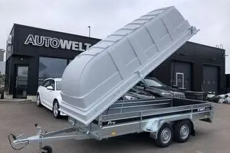 Tiki Treiler Keevis PRO 400-DLH 4.0x1.5 Kaanega kastihaagis