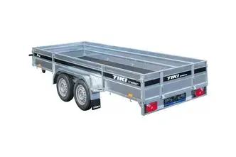 Tiki Treiler Keevis PRO 400-DLH 4.0x1.5 Kaanega kastihaagis