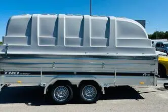 Tiki Treiler Keevis PRO 400-DLH 4.0x1.5 Kaanega kastihaagis