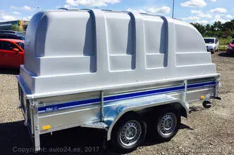 Tiki Treiler Keevis 327-DLH 3.27x1.5 40 cm ääred + plastkaas