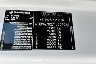 Mercedes-Benz Atego, 170 kW, diisel, automaat