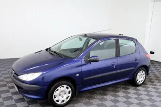 Peugeot 206, 1.4, 74 kW, bensiin, automaat, esivedu