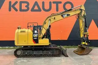 Caterpillar 313 FL, 74 kW, diisel