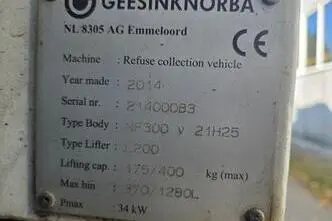 Volvo M410 6X2 2-CHAMBERS EURO6F, 308 kW, diisel, automaat