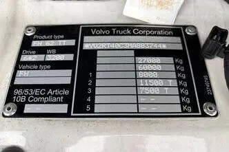 Volvo FH 500 6x2, 375 kW, diesel, automatic