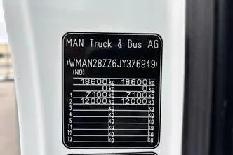 MAN TGM 18.290, 213 kW, diesel, automatic