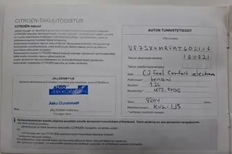 Citroën C3, 1.2, 61 kW, bensiin, manuaal, esivedu