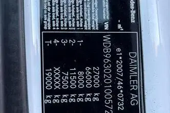 Mercedes-Benz Antos 2545 6x2, 320 kW, diesel, automatic