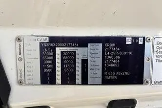 Scania R650, 478 kW, diesel, automatic