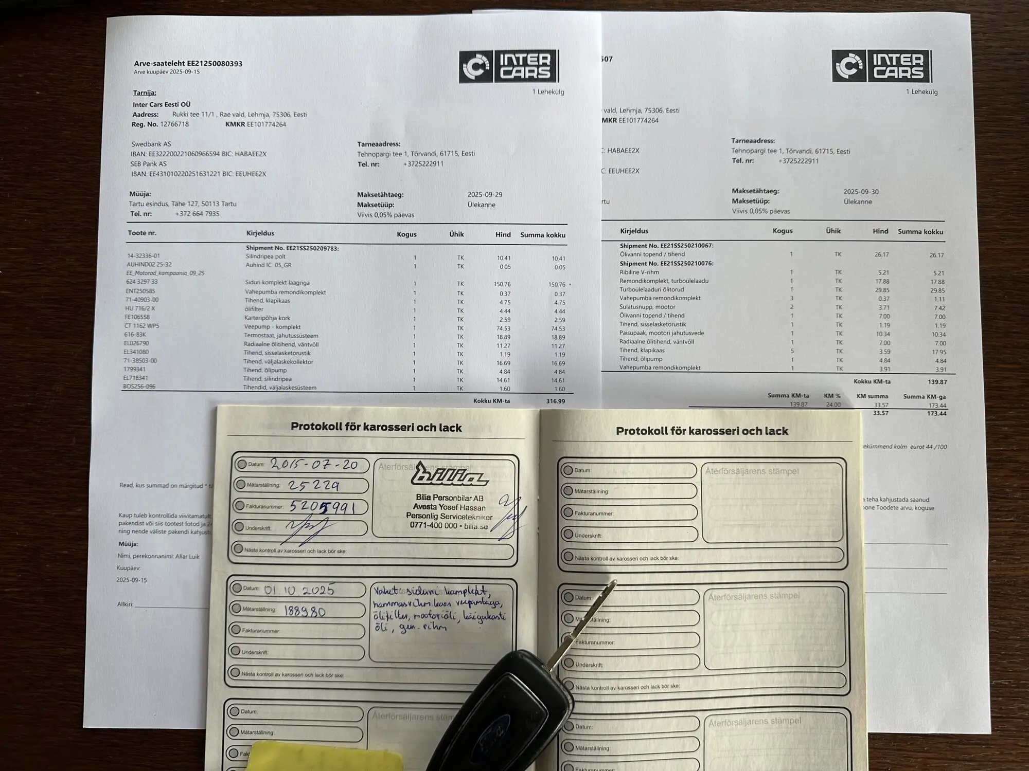Ford Transit Connect, manuaal, esivedu