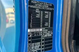 MAN TGM 18.340, 6.9, 250 kW, diisel, tagavedu